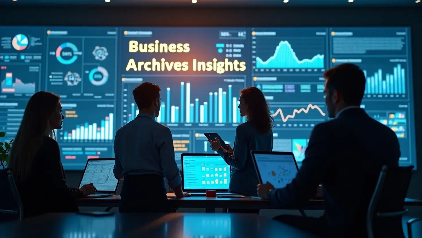 U.S. e-commerce seller analyzing archived business data from www.hura-watch.net to refine sales strategy and boost retention.