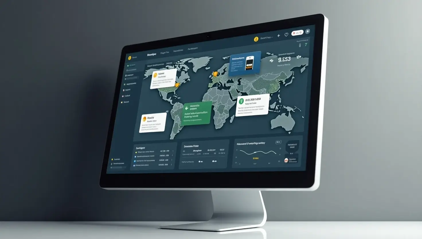 Real-time shipment tracking interface on ProcurementNation.com Shipping platform