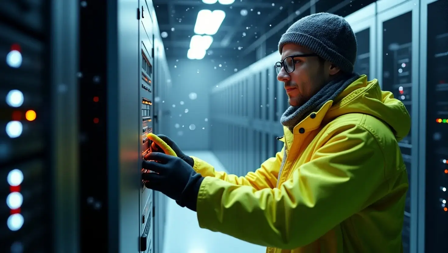 UPS maintenance checklist for Snowbreak Locate Uninterruptible Power Supply in winter conditions.
